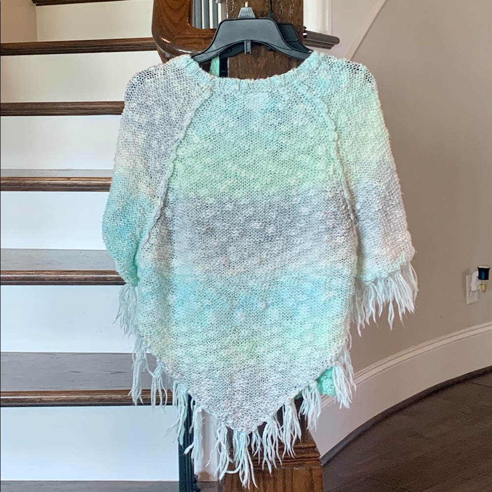 Girls’ Shawl Sweater + Tank Top